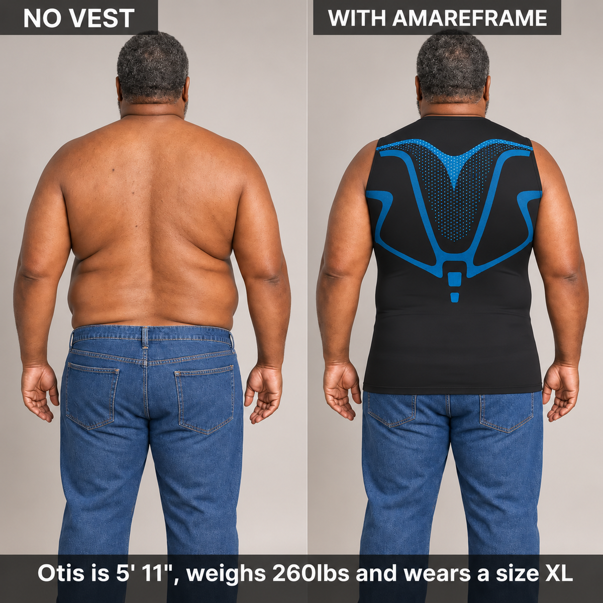AmareFrame™ V-Neck Compression Pro